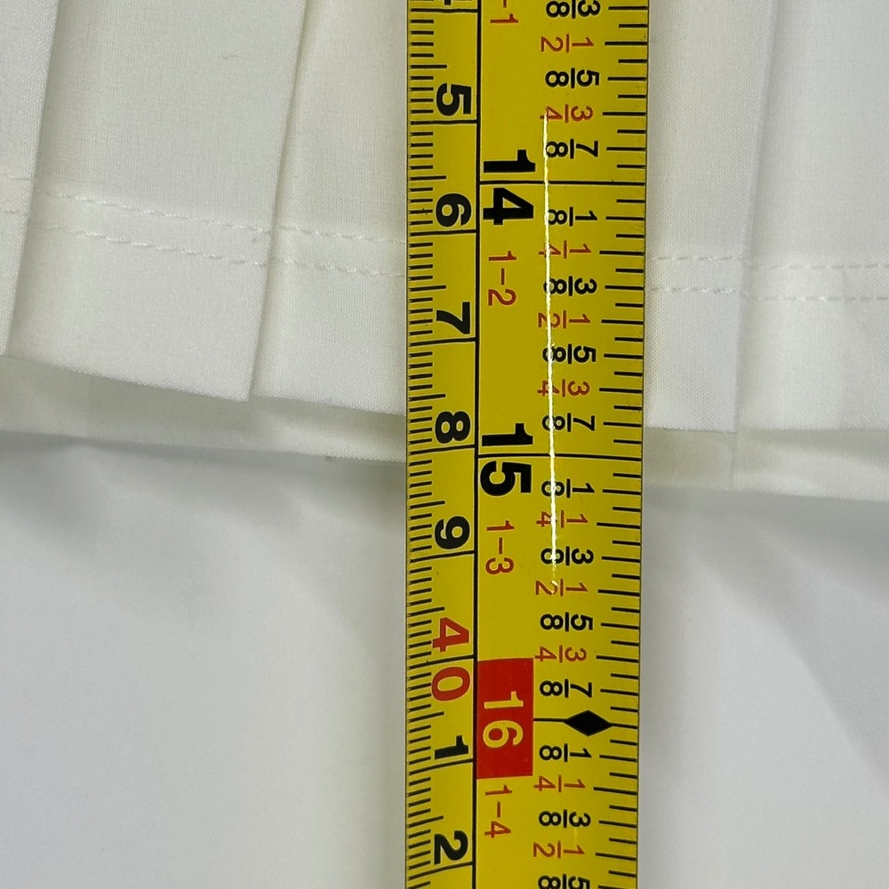 JoyLab White Pleated Tennis Skort Athletic Skirt Built-in Shorts XS 309011737 - Picture 7 of 8